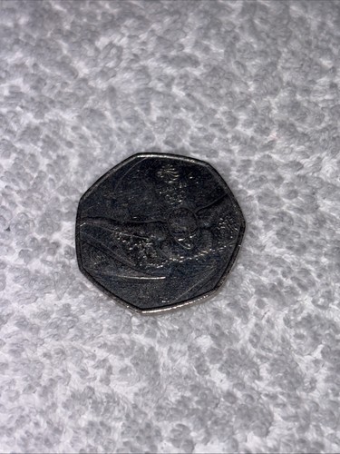 Circulated 50p 2016 olympic - 2016,