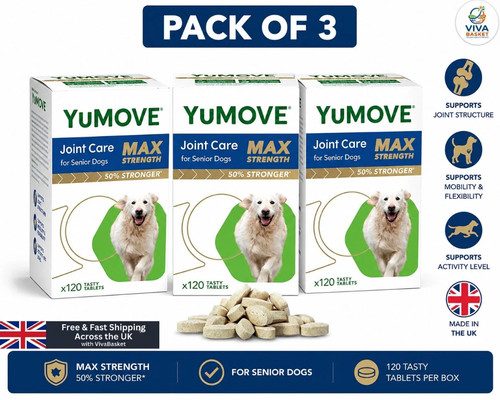Pack yumove senior dog max - x3,