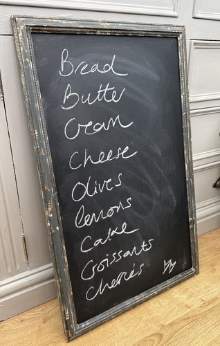Large vintage grey painted - large,