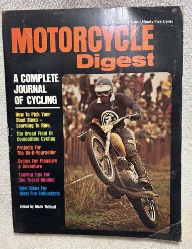 Vtg book motorcycle - vtg., digest
