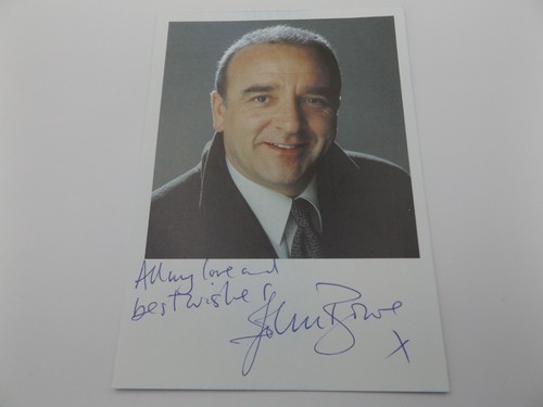 Photo card signed by - signed,