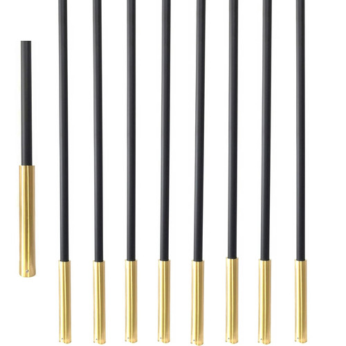 Brass base shoes for iron - shoes, 5/8"