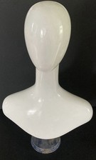 Fibreglass Mannequin Display Head - Millinery , Hairdresser, Wigs
