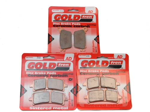Brake pads front - front, for