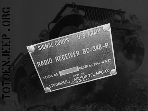 Plate label radio - plate,