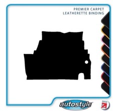 Fits Mercedes SL R113 Pagoda 1962-1972 Premier BLACK tailored boot mat Autostyle
