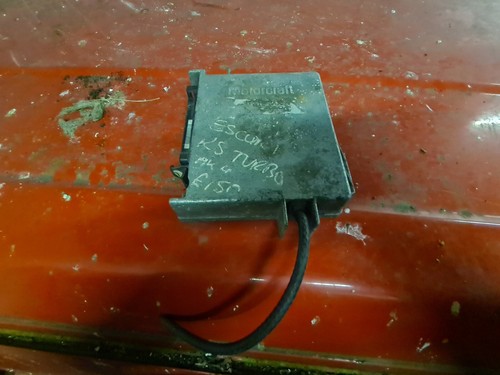 Escort turbo ecu - rs,