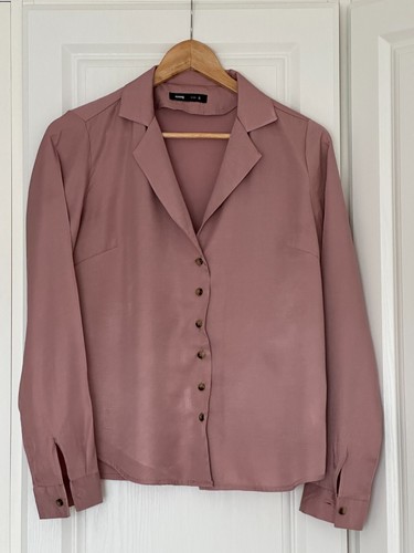 Sinsay pale pink blouse shirt - sinsay,