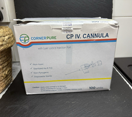 Cornerpure cannula 24g - cornerpure, cp