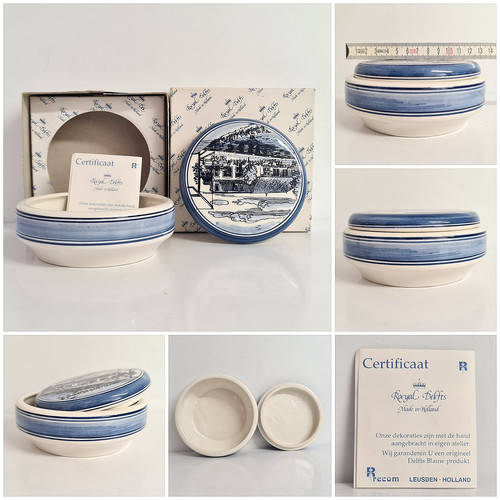 Royal delfts delft blue lidded - delfts,