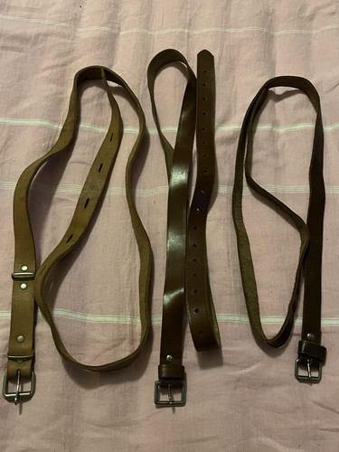 Job lot vintage leather - lot,