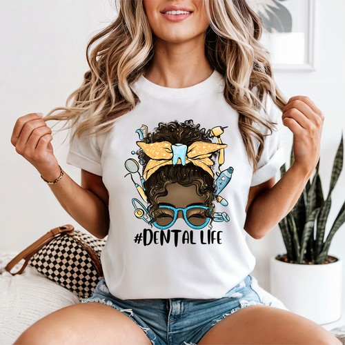 Dental life womens shirt - dental,