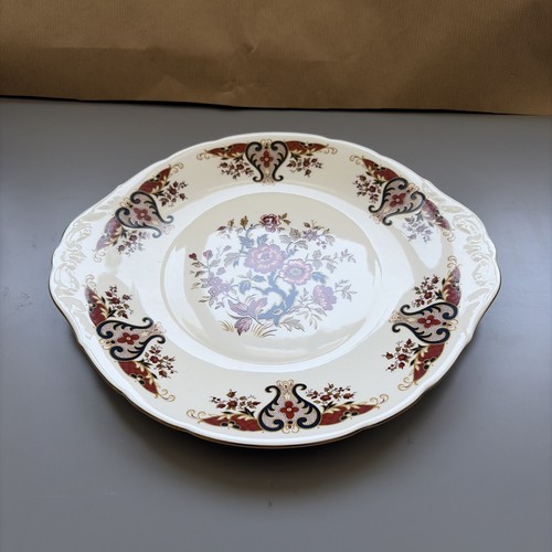 Colclough royale cake - cake, plate