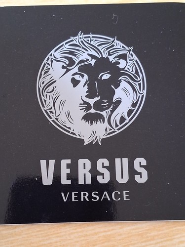 Versace black ladies watch - black,