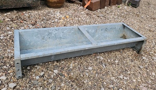 Galvanise trough garden - galvanise,