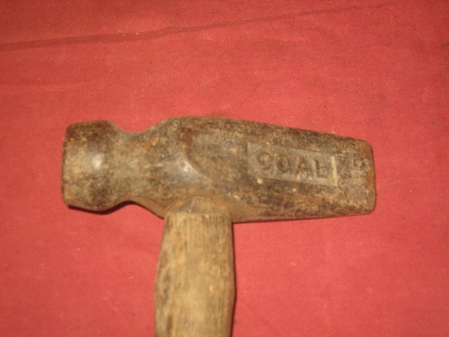 Vintage coal hammer