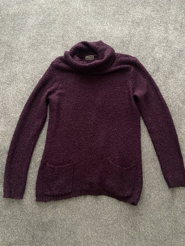 Cowl neck longline jumper size - cowl,