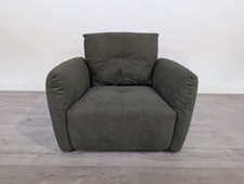 Nicoletti Mesa Forest Green Fabric Armchair RRP £1199