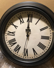 Plumeet Retro Wall Clock, 12''