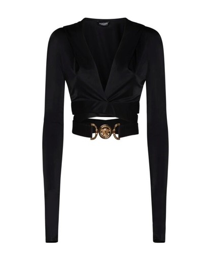 Versace medusa biggie cropped - versace,
