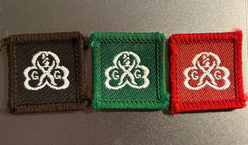 Vintage girlguiding badge - vintage,