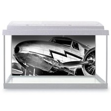 Fish Tank Background Vintage Lockheed Electra Airplane Plane #52371