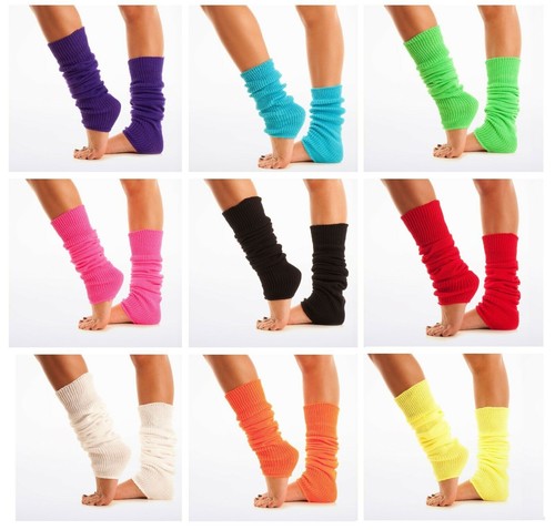 Ladies girls leg warmers fancy - leg,