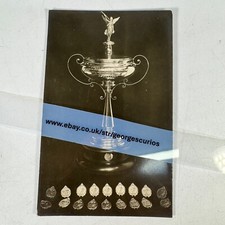 Douglas Motors Motorcycle Sidecar Silver Annual Trial Cup WE Sanderson Postcard