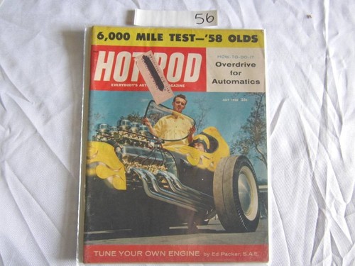 Hot rod magazine - magazine, july