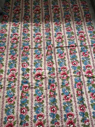 1960s 70s vintage fabric multi - vintage,