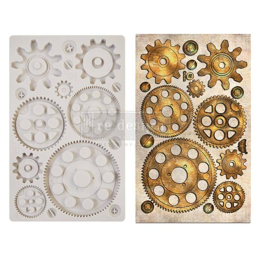 Machine parts decor - parts, mould
