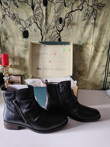 Earth women leather boots - earth, women's