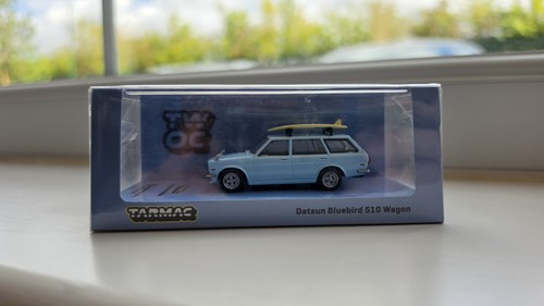 Tarmac works datsun 510 blue - tarmac,