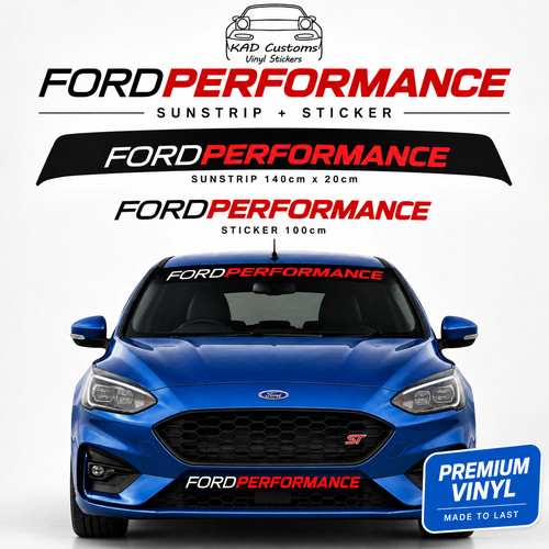 Ford performance sunstrip and - ford,
