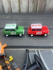 Scalextric Style scale racing model mini cooper set not scaletrix