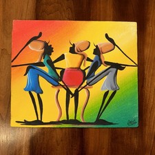 Jamaican painting Wedding Art