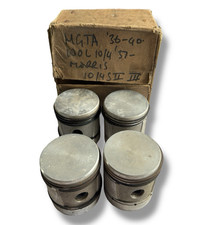 Vintage NOS MG TA PISTON SET
