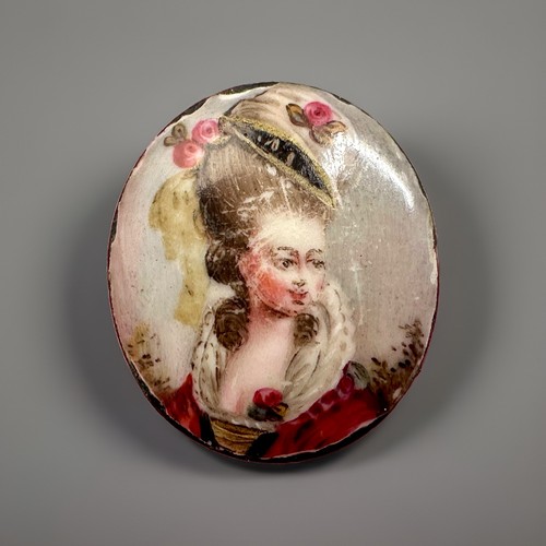 C1800 miniature portrait hand - portrait,