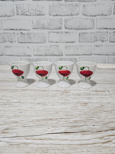 Dunelm poppy design - egg, cups