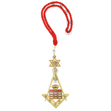Masonic Mason neck Red Cord