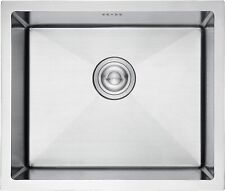 Ibergrif M85043 Stainless Steel Undermount Kitchen Sink Drain, 50 x 43cm,