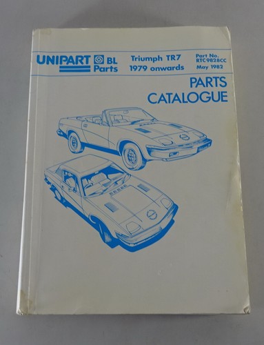 Parts list triumph 7 - parts, tr