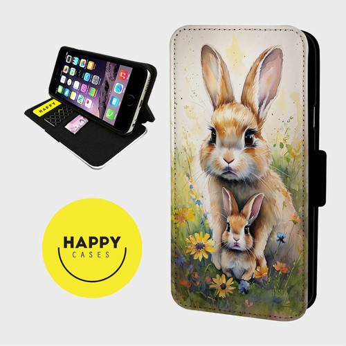 Cute rabbits watercolours - cute,