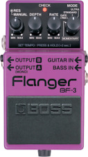 Boss BF3 flanger pedal