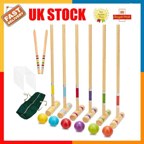 Six player croquet - six, set,