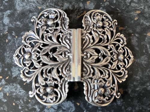 Solid silver nurses - silver, belt
