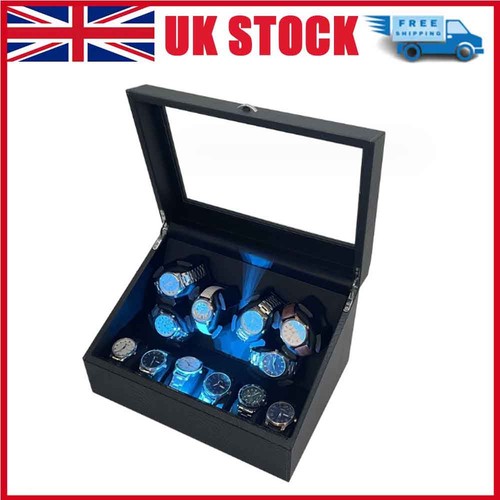 Watch winder with - led, lights