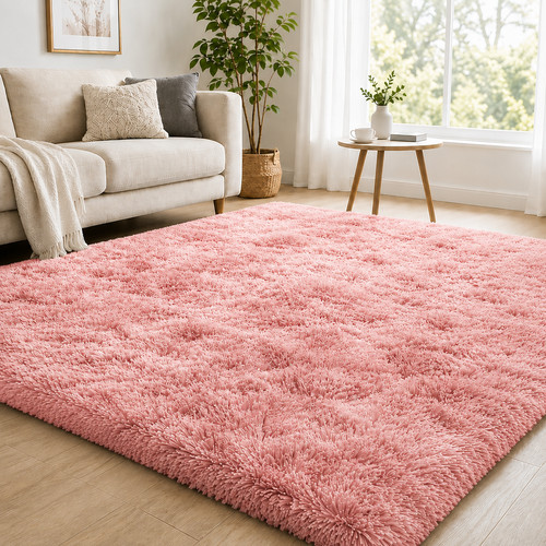 Fluffy rugs anti - fluffy, anti-slip