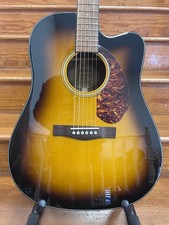Fender CD-140SCE Dreadnought Electro Acoustic, Sunburst inc. Hard Case