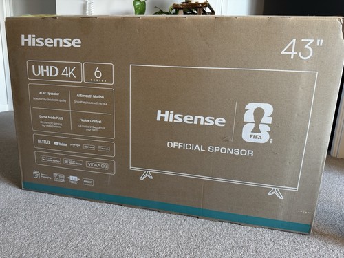 Hisense 43a6qtuk 43in uhd - 43a6qtuk, 4k